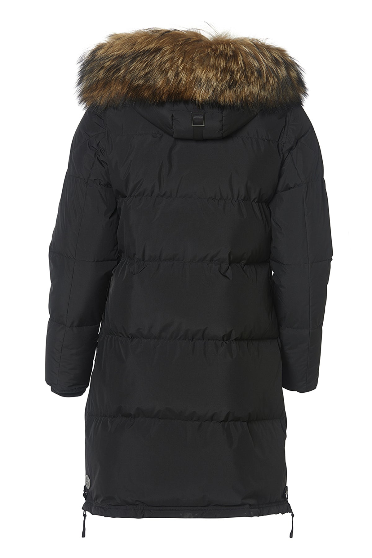 Elita med äkta päls Svart. - 2010-500R