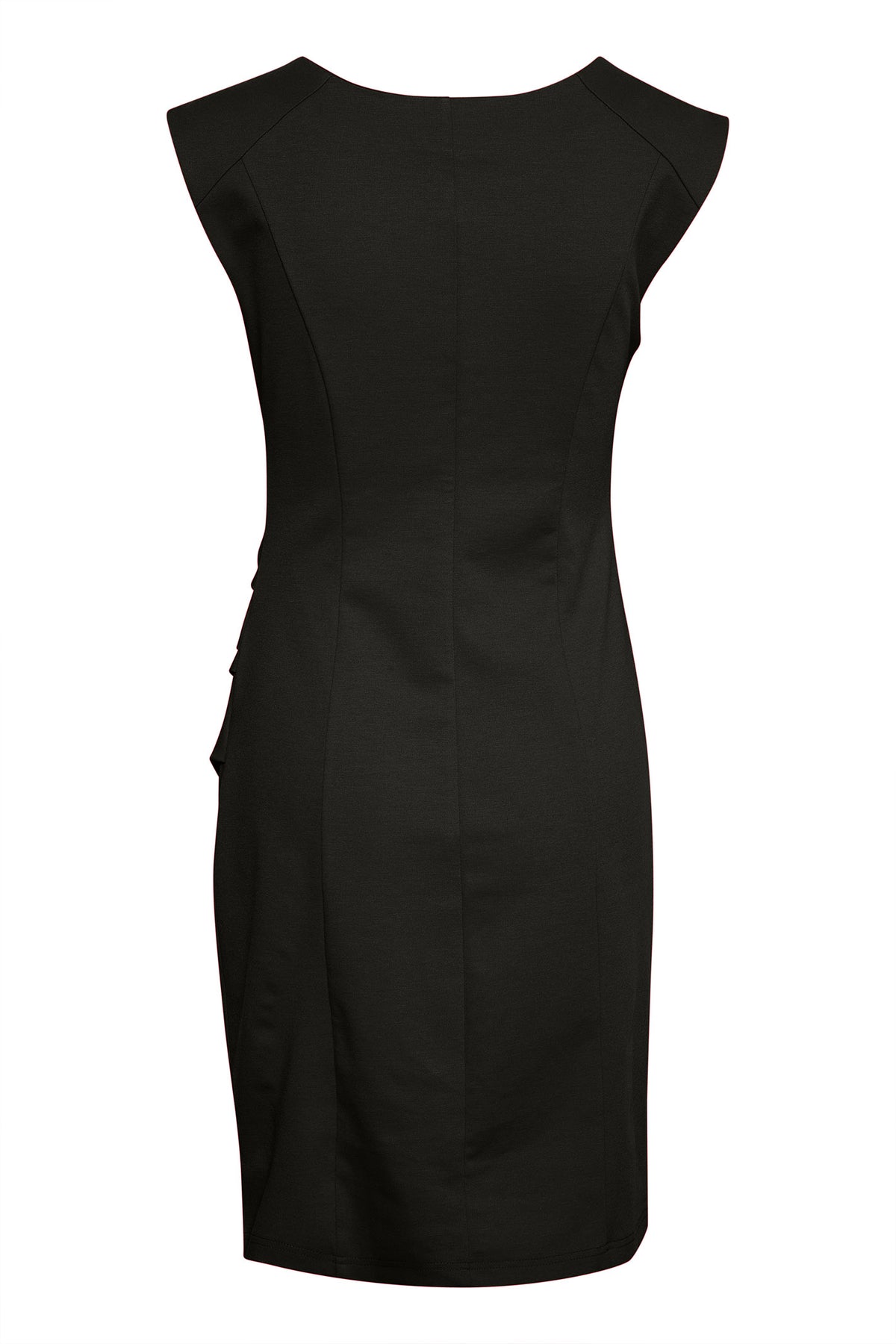 KAindia Round-Neck Dress Black deep - 10508422