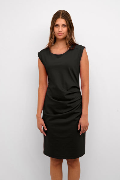 KAindia Round-Neck Dress Black deep - 10508422 Thumbnail