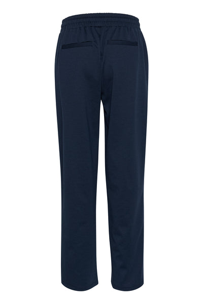 KAjenny Straight Pants Midnight Marine - 10508621 Thumbnail