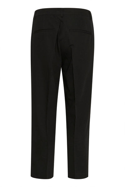 KAsakura Cropped Zipper pants Black deep Thumbnail