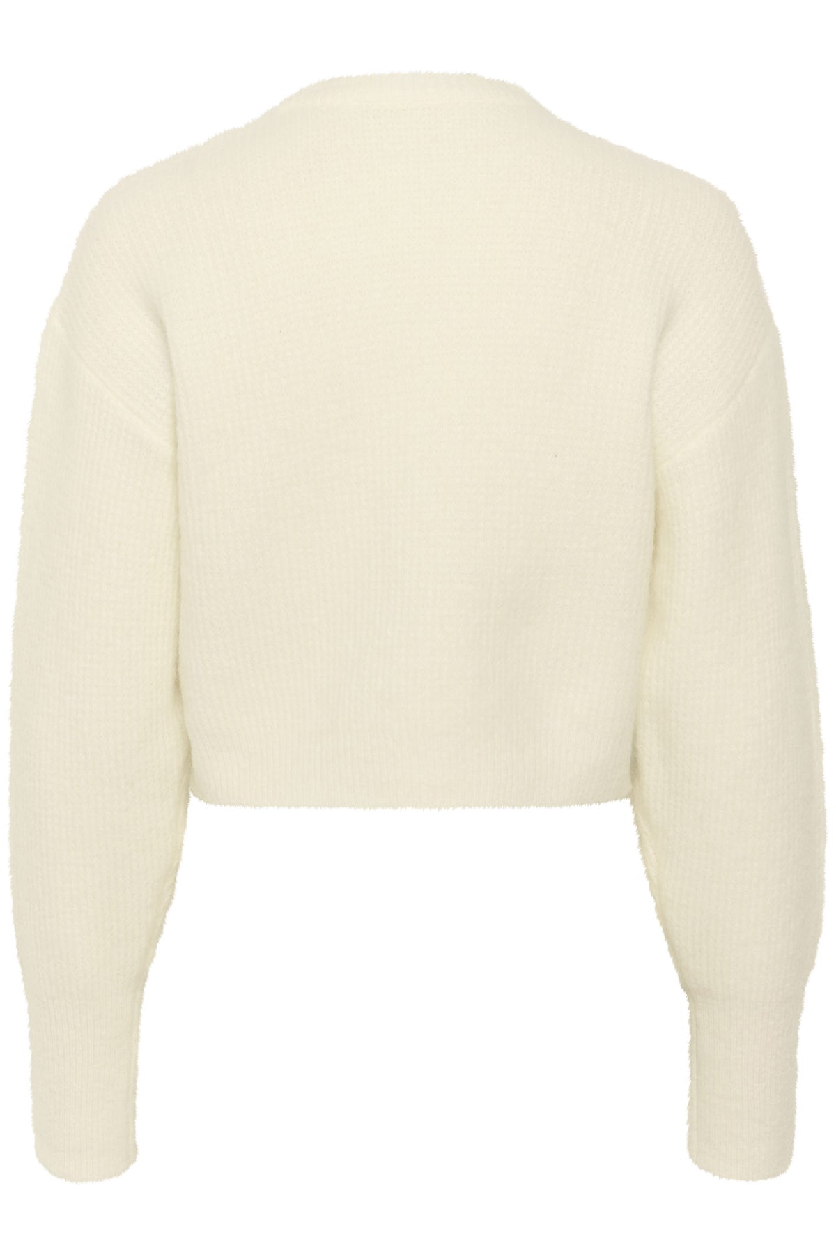 AlphaGZ kort pullover ELFENBENSVIT - 10908780