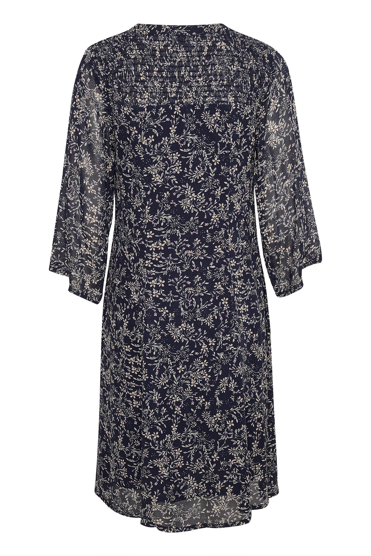 ElkaPW DR Dark Navy Scattered Flower - 30308413