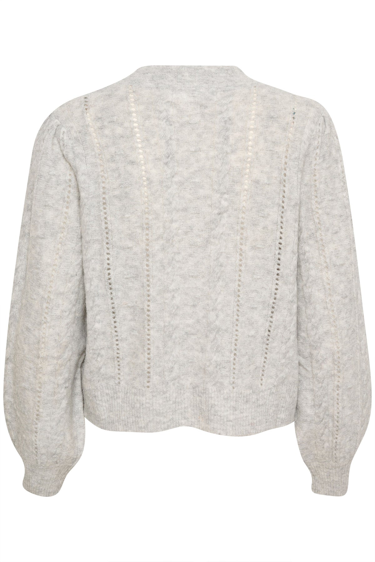 NoabelleKB Cardigan Opal Gray Melange - 10104870