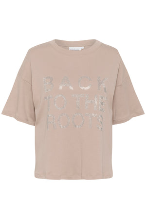 NoomaKB T-shirt Simply Taupe - 10104897