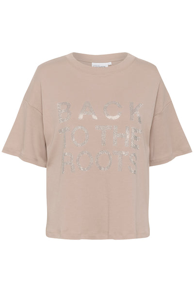 NoomaKB T-shirt Simply Taupe - 10104897 Thumbnail