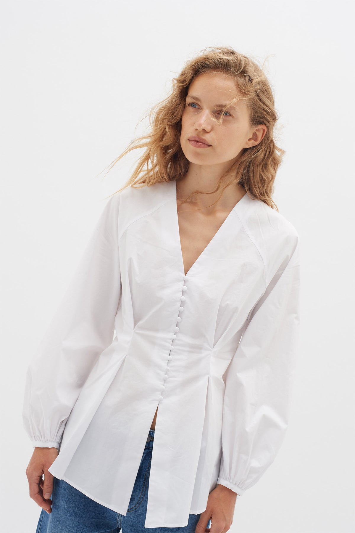 HelveIW Blouse Pure white - 30109109
