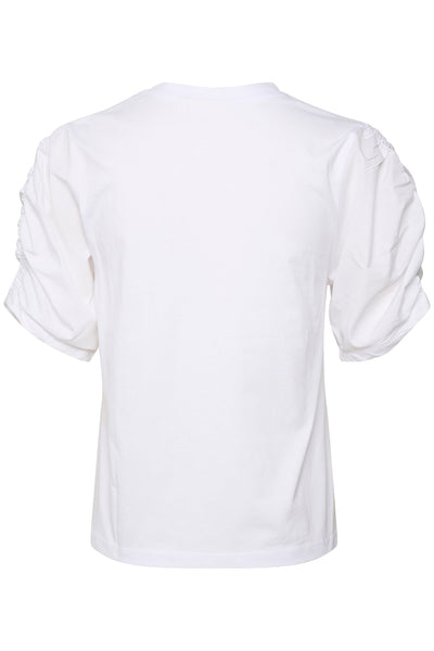 PayanaIW vävd kant T-shirt Pure white - 30109204 Thumbnail