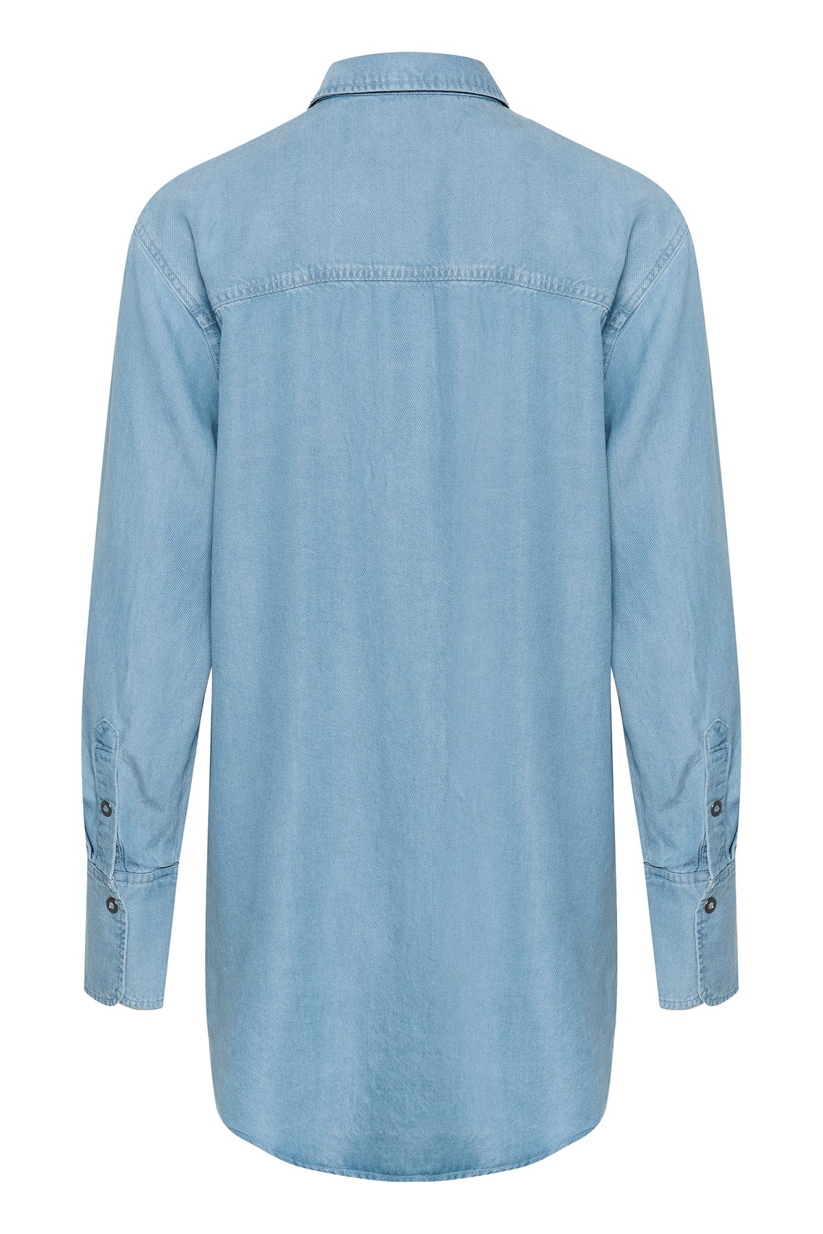 PhilipaIW Lova Skjorta Ljusblå Denim - 30109581