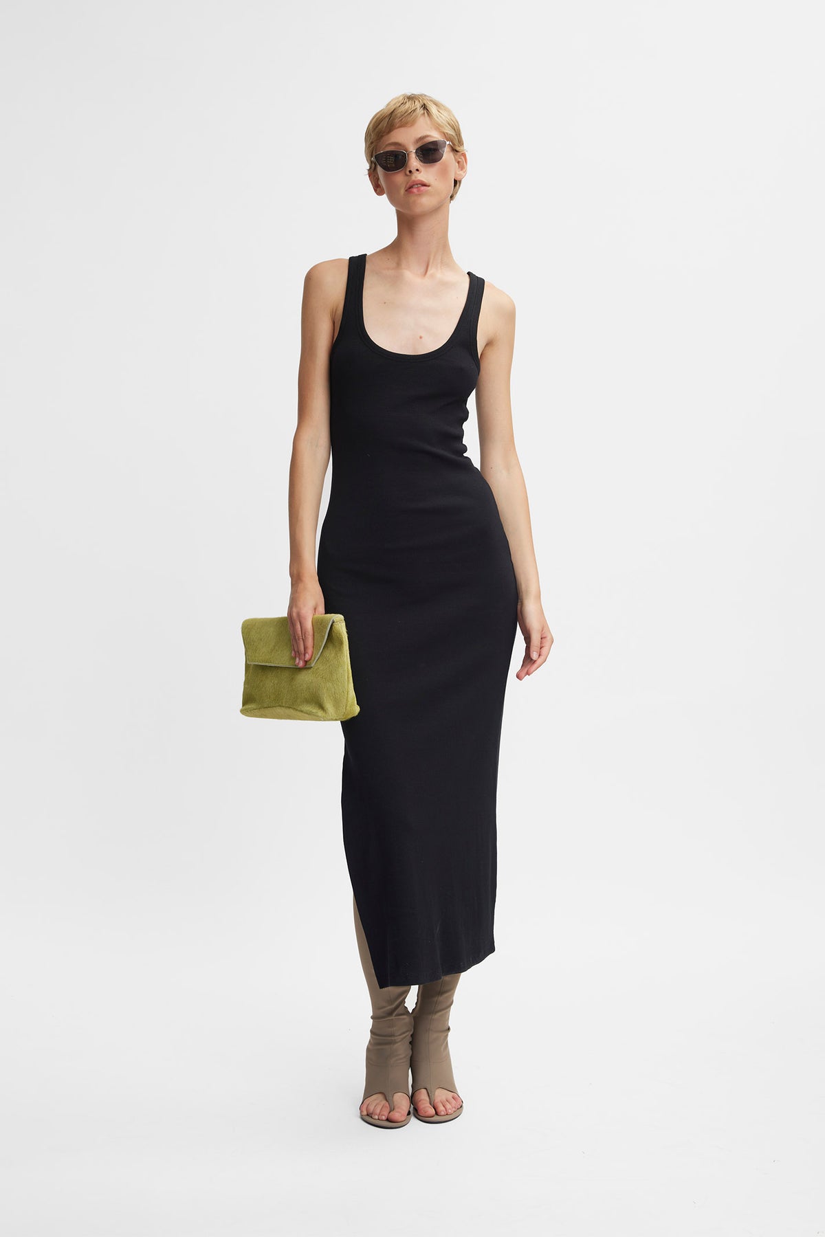 DrewGZ sl reversible long dres Svart - 10908733