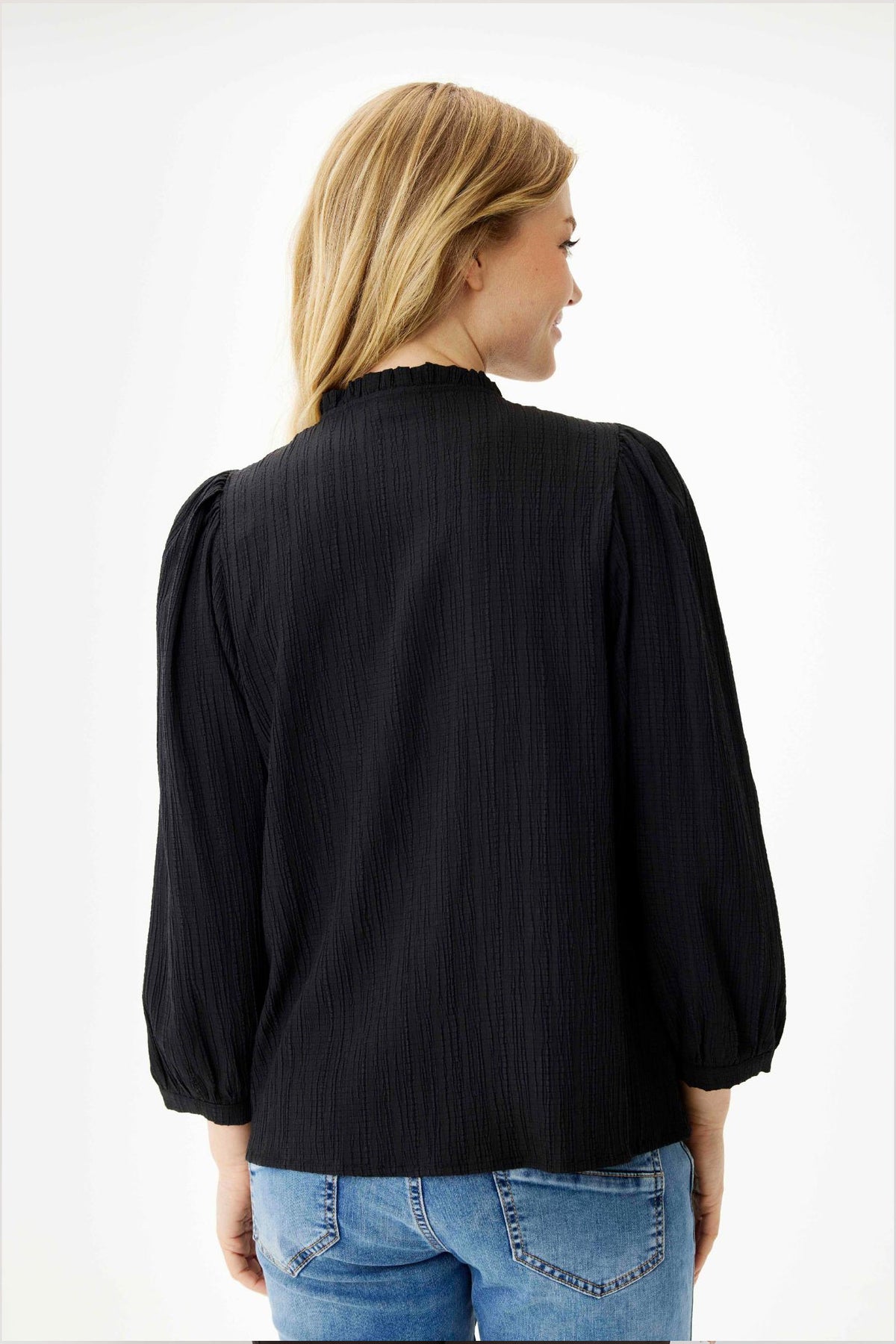 Tove blus SVART - 16121