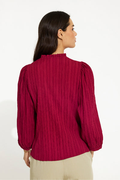 Tove blus Burgundy - 16121 Thumbnail
