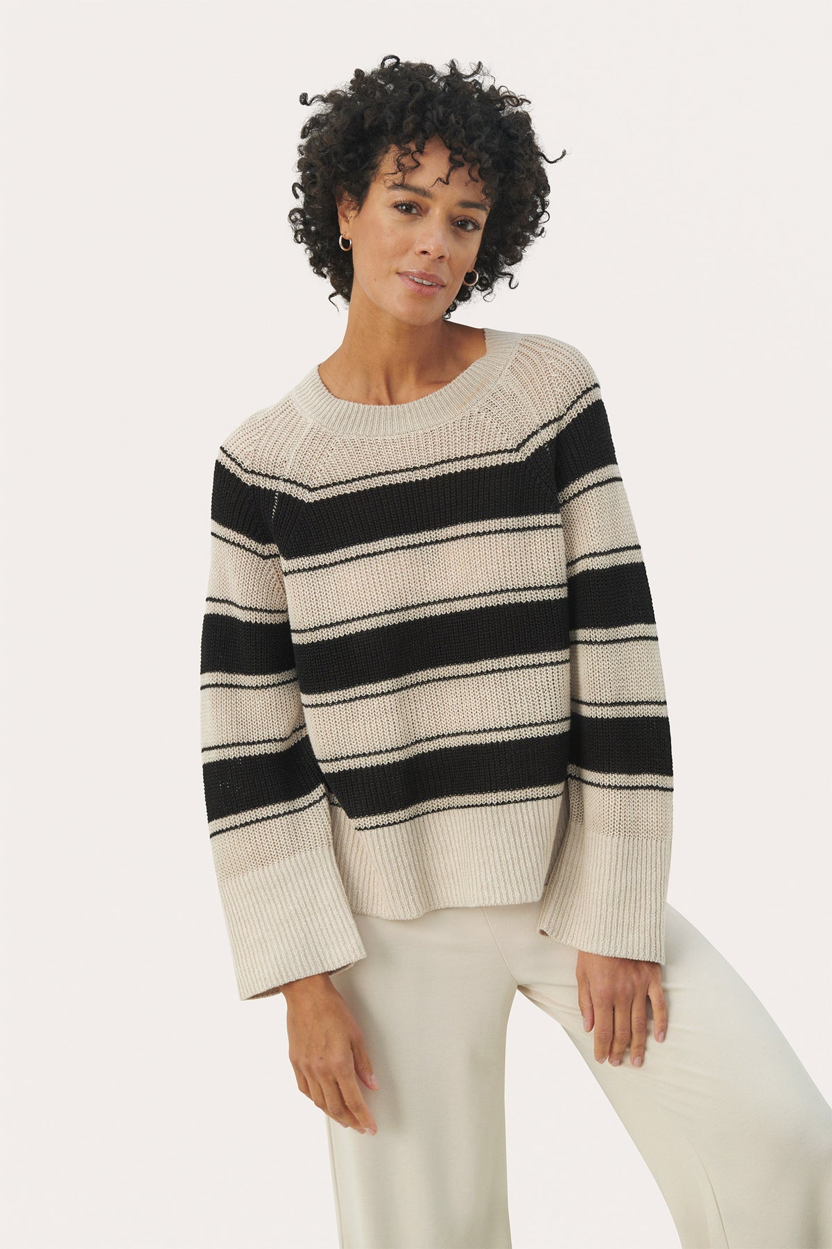 EmilaPW PU Black Stripe - 30308480