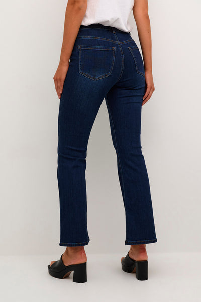 KAsinem Flared Jeans Medium Blue Denim - 10508464 Thumbnail