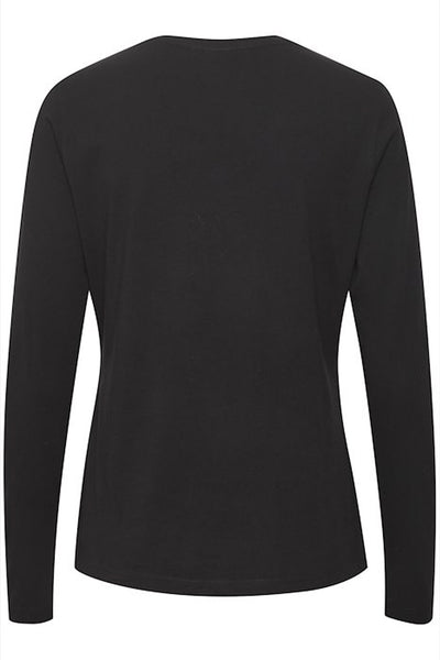 Naia långärmad t-shirt Pitch Black - 10605255 Thumbnail
