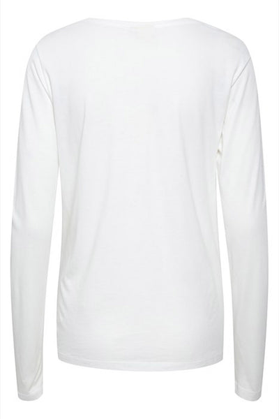 Naia långärmad T-shirt Snow White - 10605255 Thumbnail