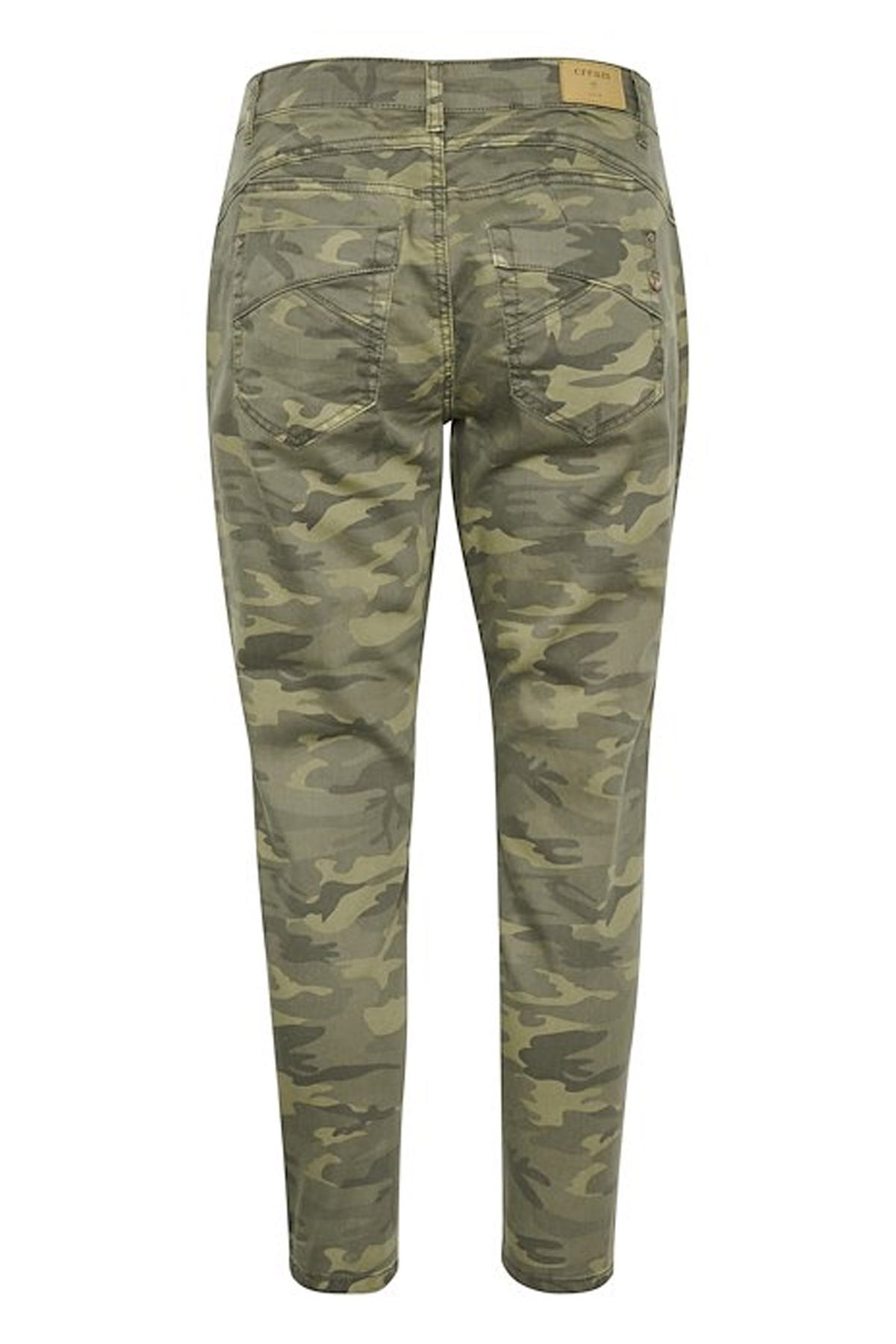 CRPenora Twill 7/8 Pant Sea Green Printed Camouflage - 10609470