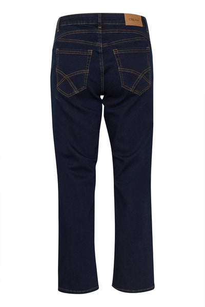 CRRaja 7/8-jeans - Baiily Fit Rinse Dark Blue Denim - 10612151 Thumbnail