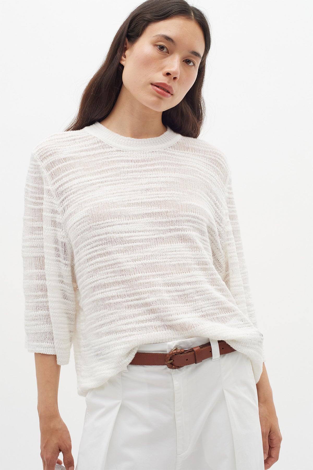 LuneIW Tröja Pure white - 30109265