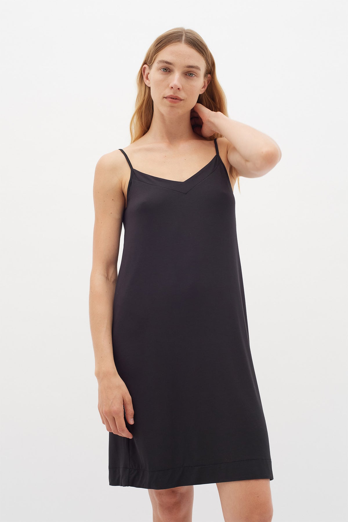 LilIW Base Slip Dress Svart - 30109347