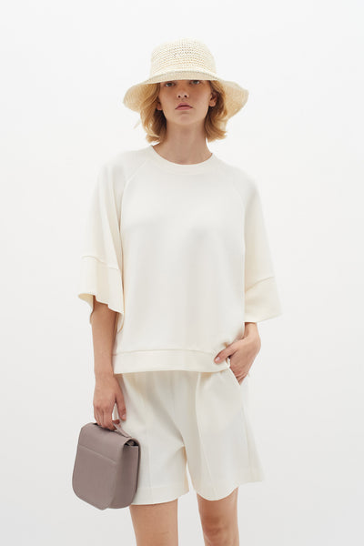 EsterIW T-shirt Whisper White - 30109367 Thumbnail