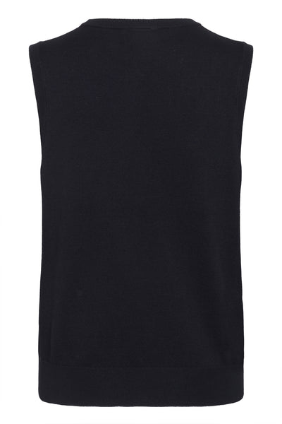 KAlizza stickad slipover Black deep - 10509232 Thumbnail