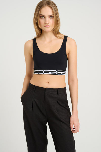 BikaGZ crop top Svart - 10909145 Thumbnail
