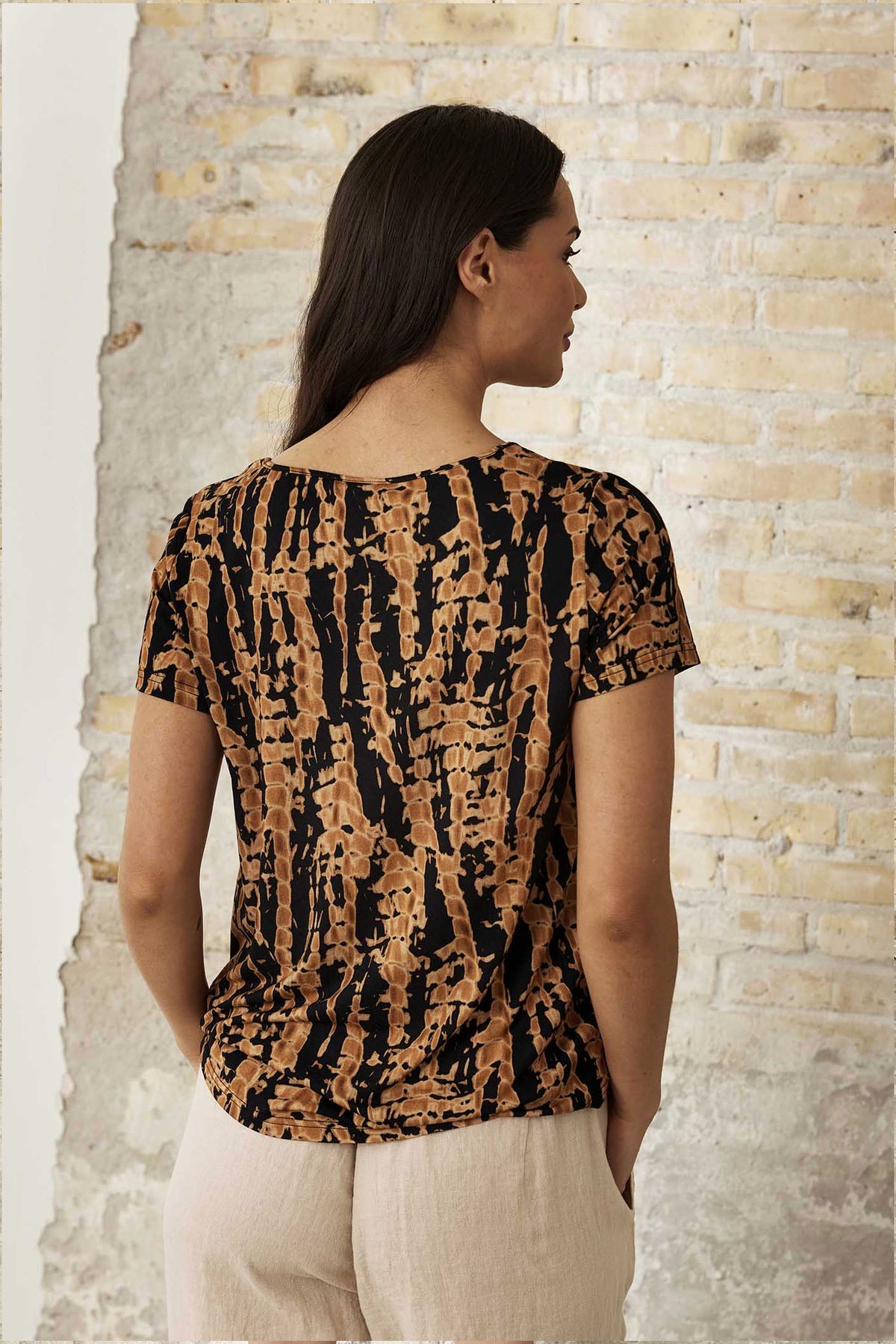 Philippa t-shirt SVART - 16249