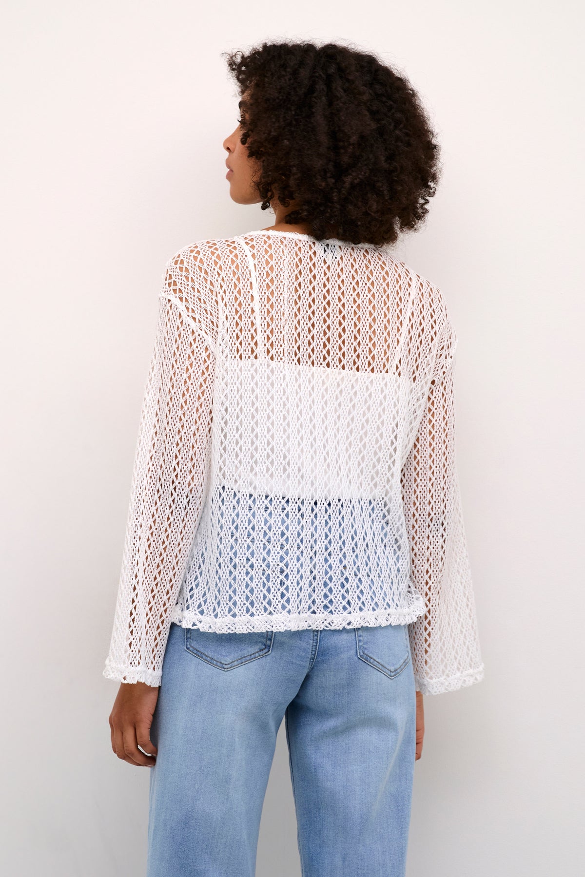 KAlykke Blouse Chalk - 10552326