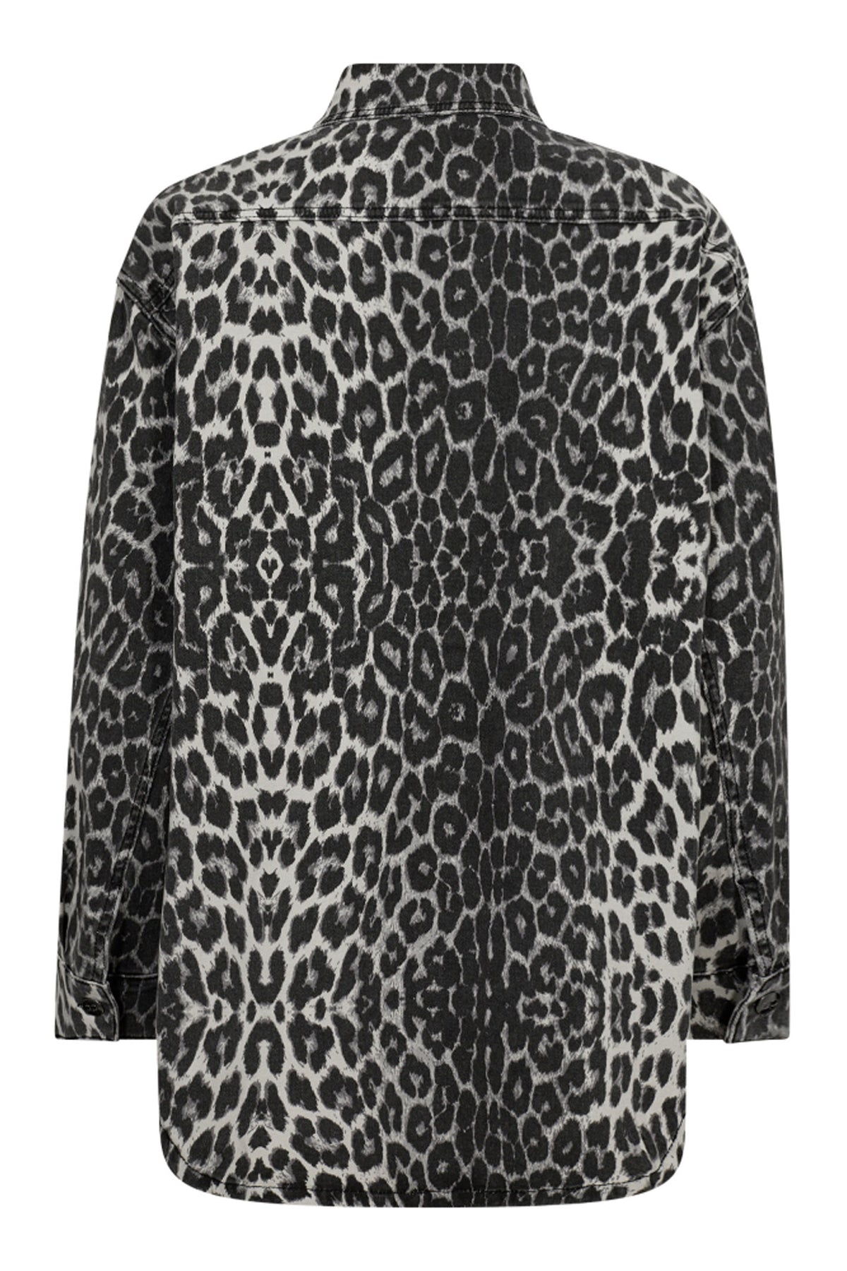 LeoCC Denimskjorta 140-Mörkgrå - 30229