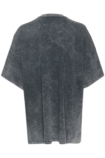 JioGZ oversize t-shirt mörkgrå tvättad - 10909249 Thumbnail