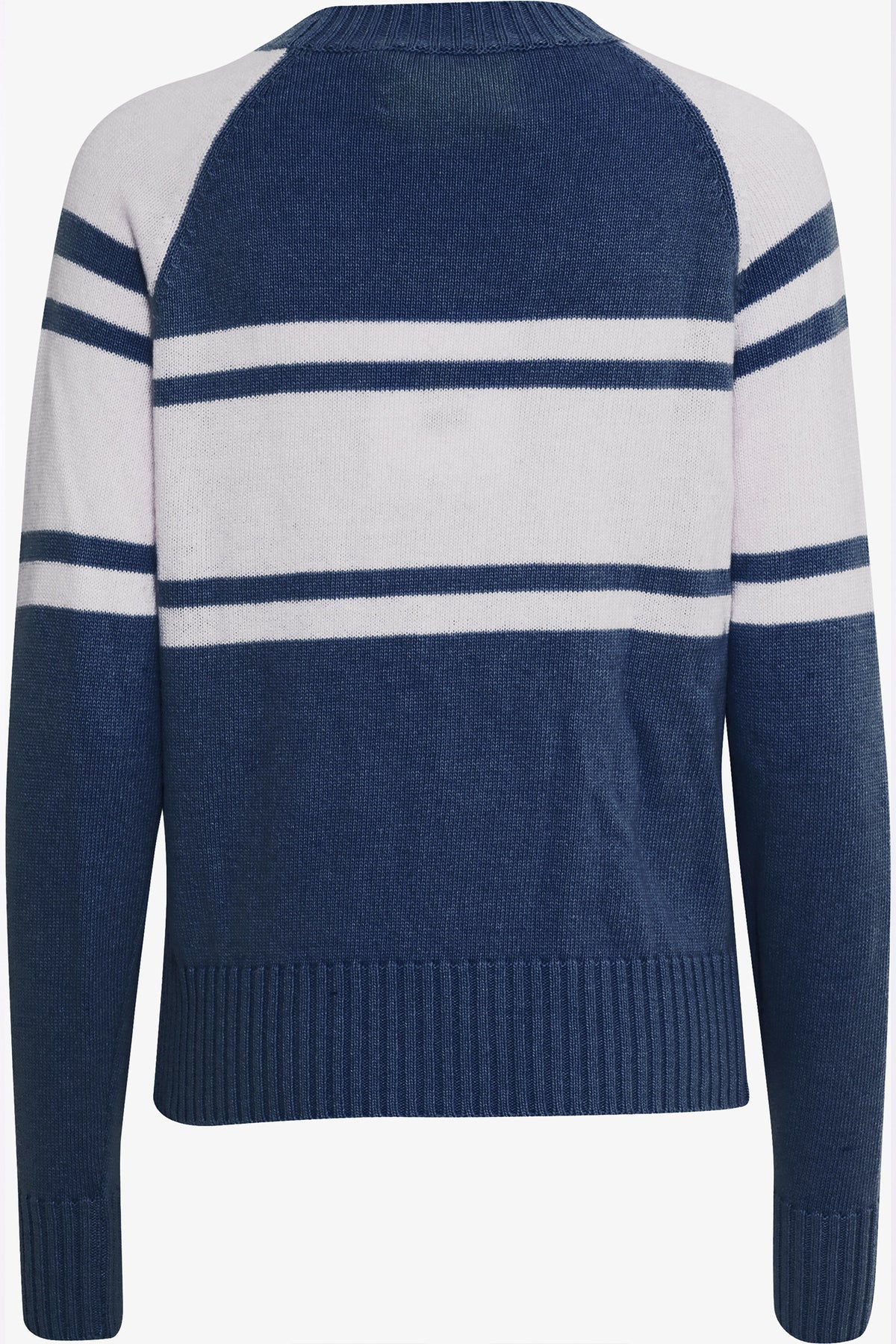 BAEVEREST LOGO KNIT Black Iris melange - 50405018