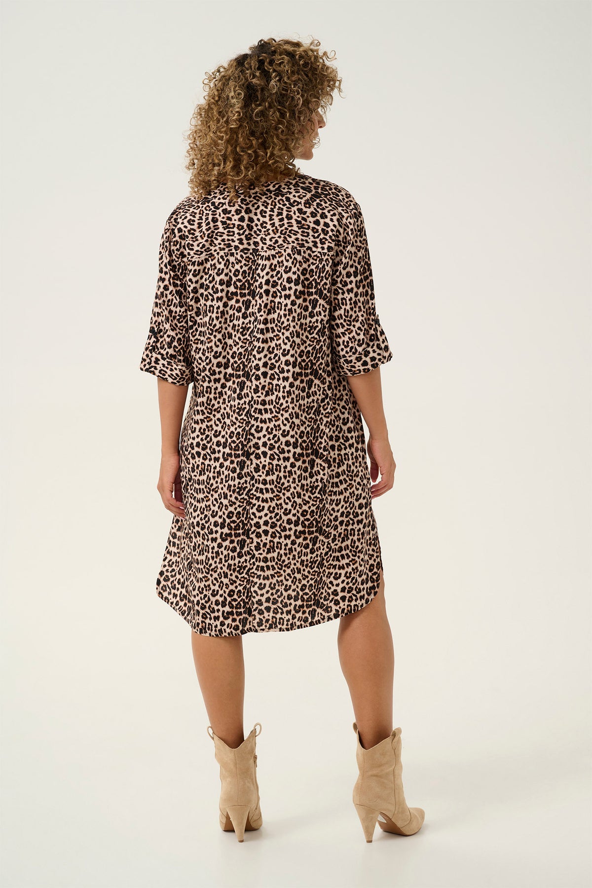 CRTiah Klänning Animal Neutral - 10613379