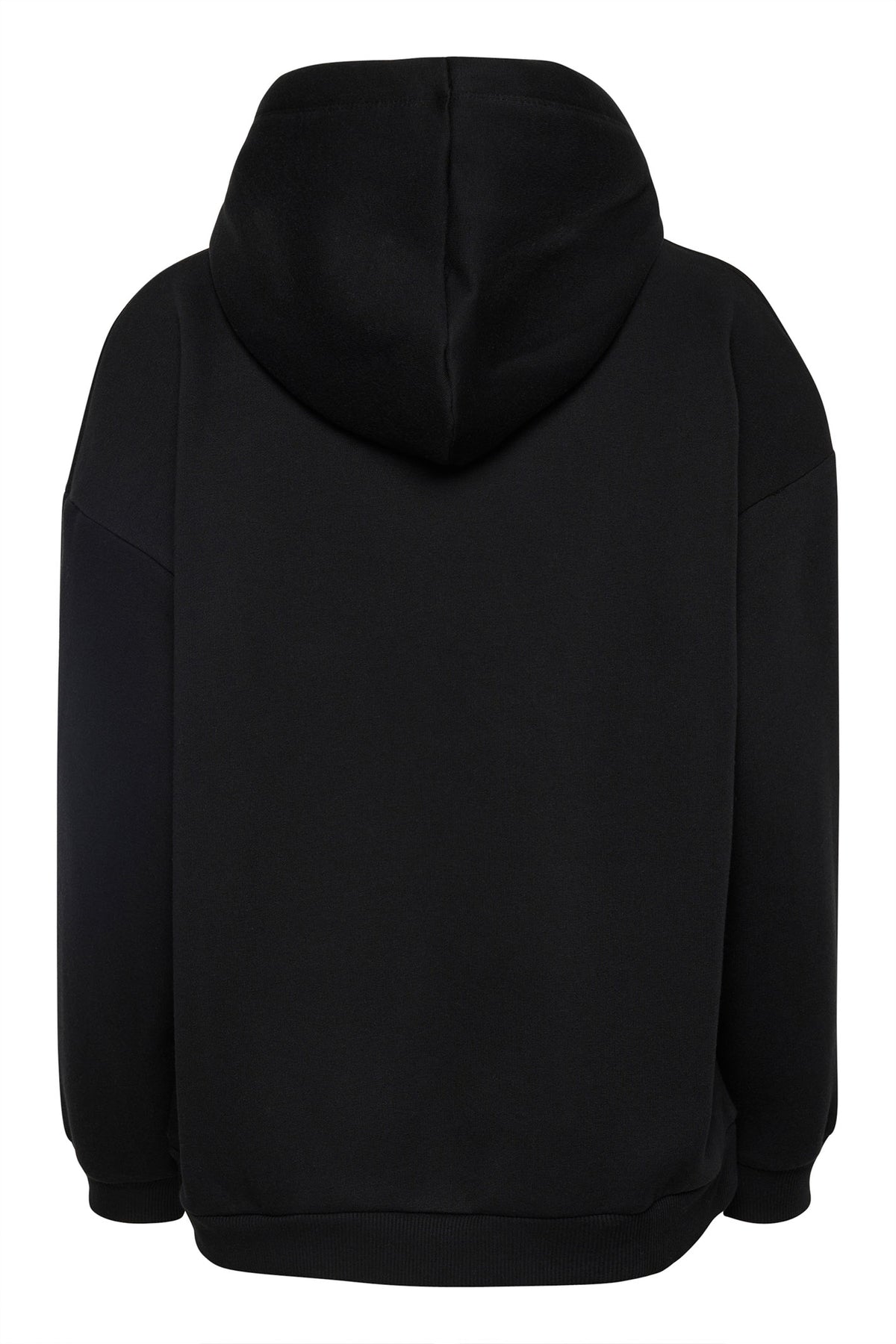 EnzoMW Logo Emb. Hoodie Svart - 10704896