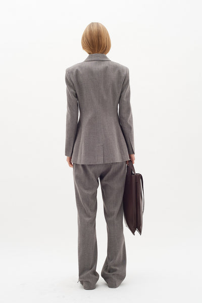 KahlaIW Bootcut Pant Brown Puce Thumbnail
