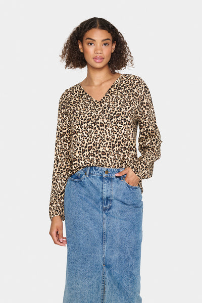 GazelSZ Blus Svart Reg Leo - 30513458 Thumbnail