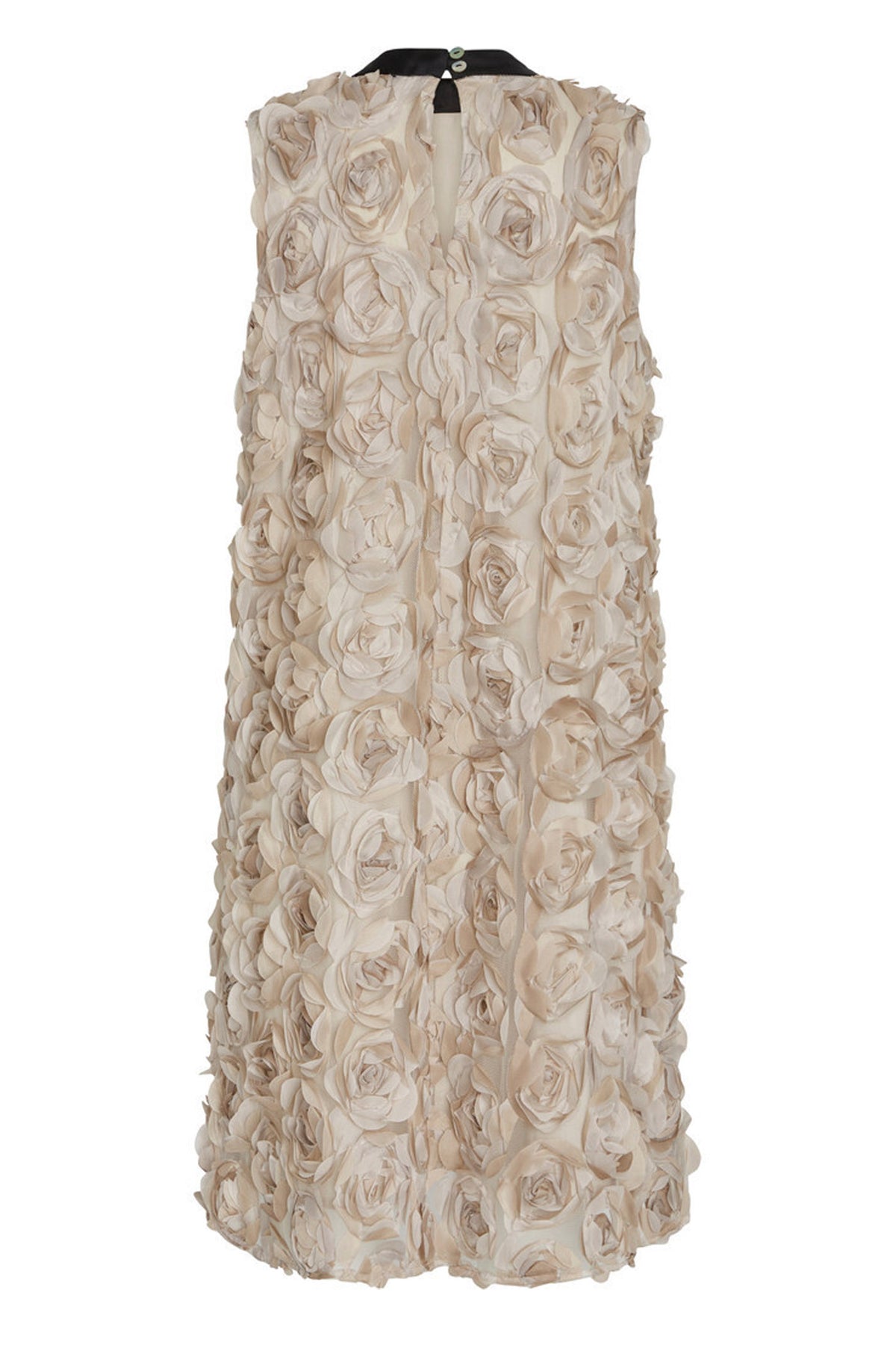 ClarkiaBBChi klänning Beige/svart - BBW4180