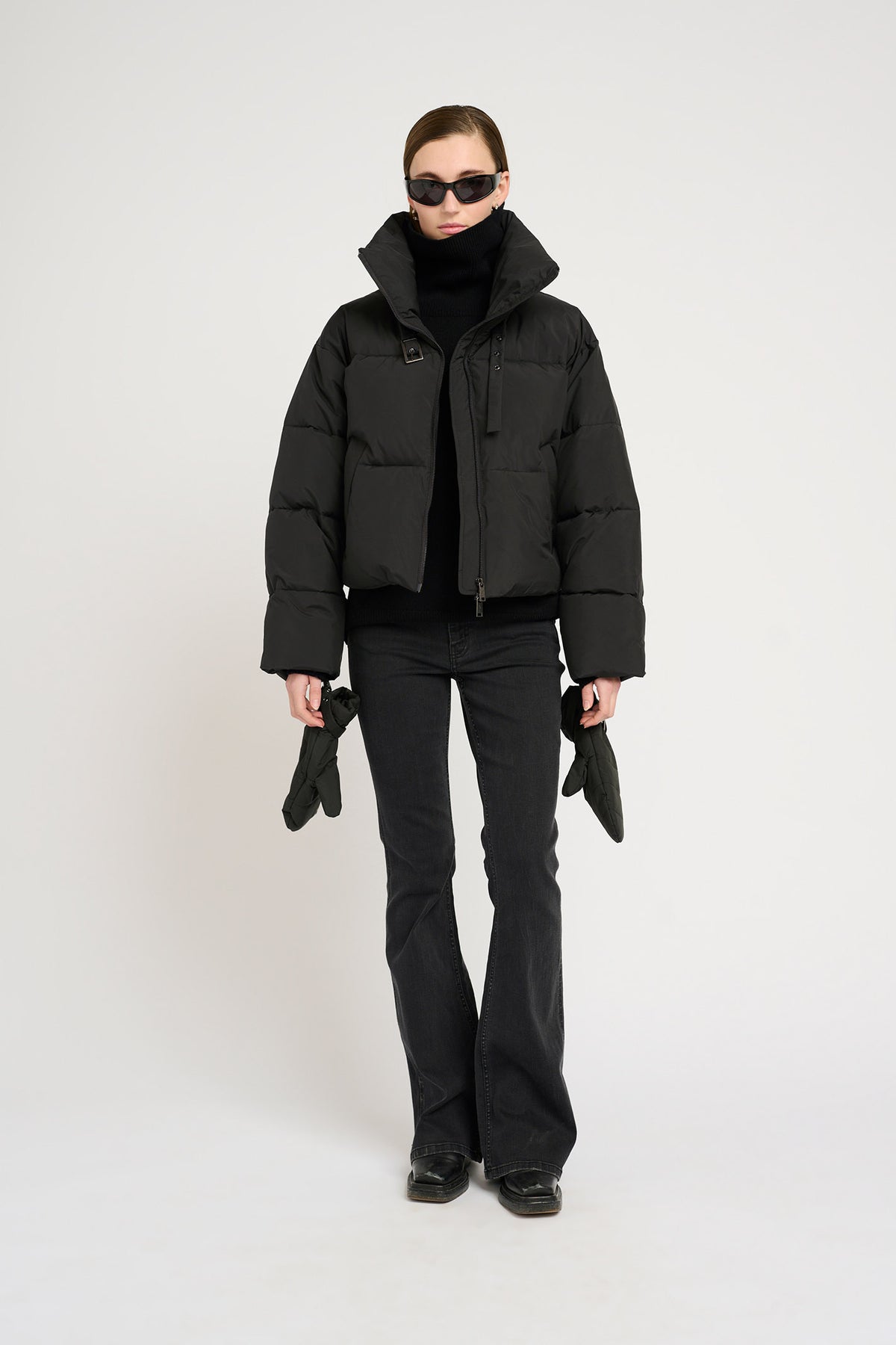 PinaraGZ kort pufferjacka svart - 10909184