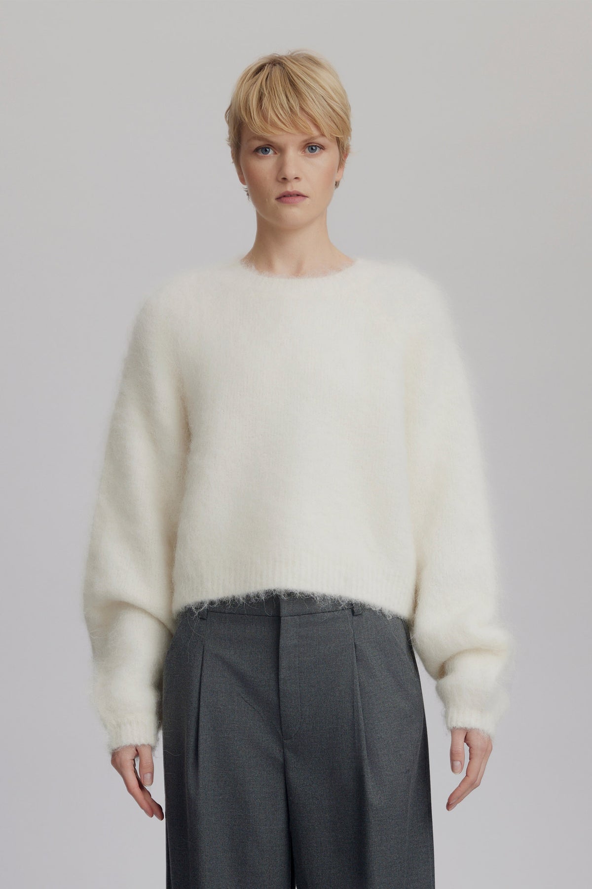 SabiGZ kort pullover Egret - 10909424
