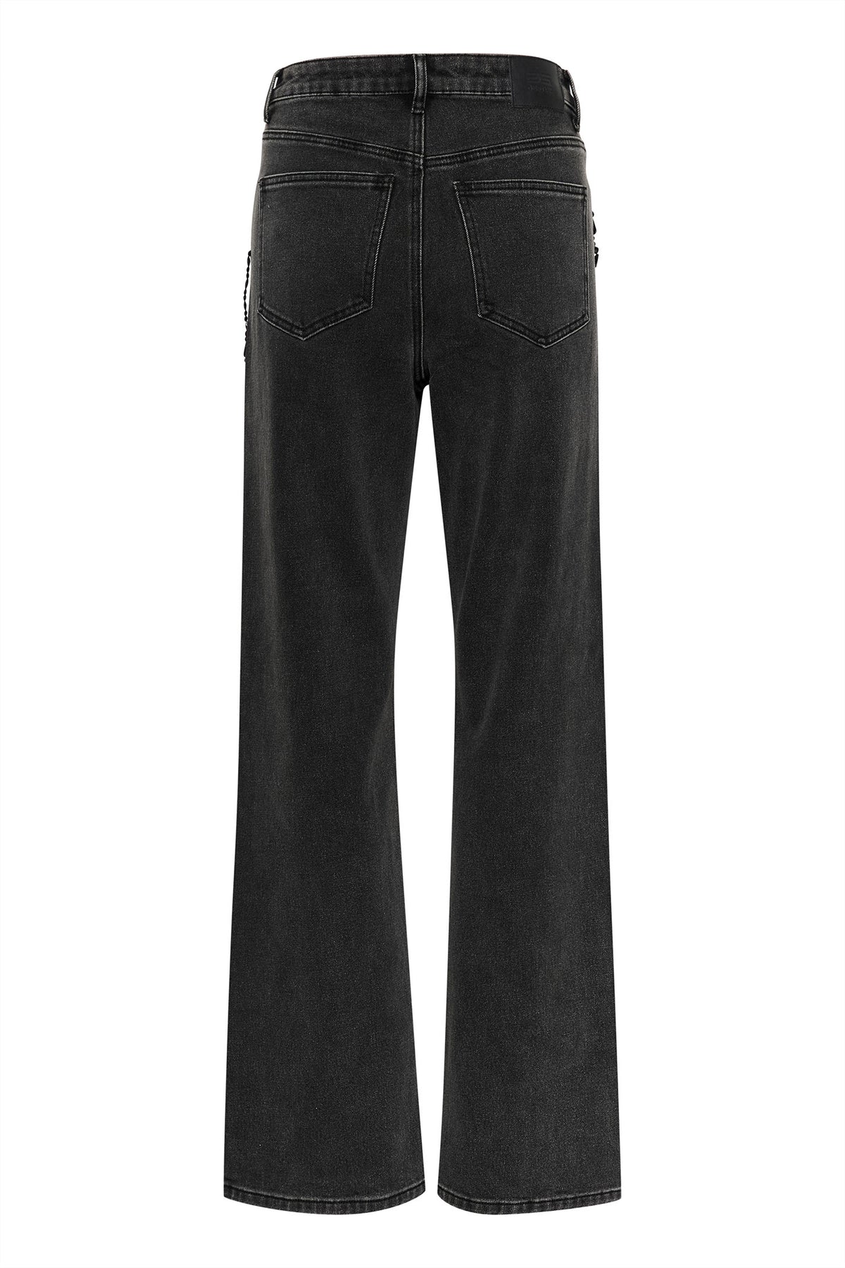 SimilinaGZ HW wide jeans Grey Wash - 10909652