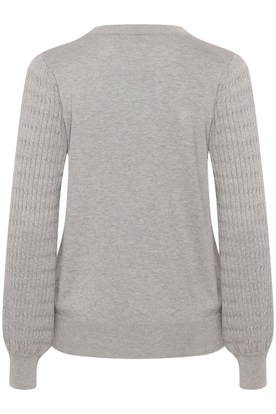 KAnanna Pullover Gråmelerad - 10509104 Thumbnail