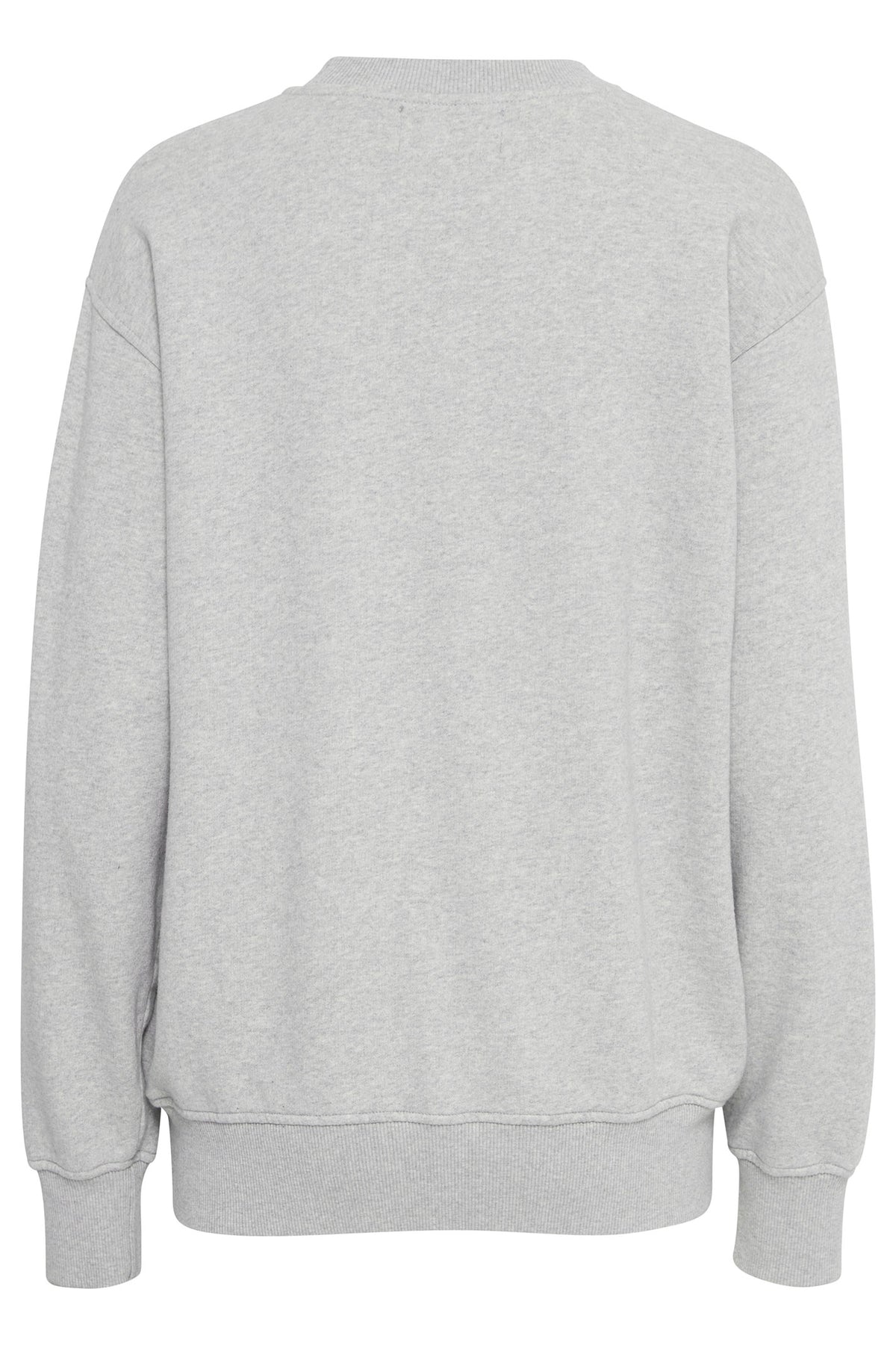BAALOMA DECO SWEATSHIRT Medium Grey Melange - 50405005