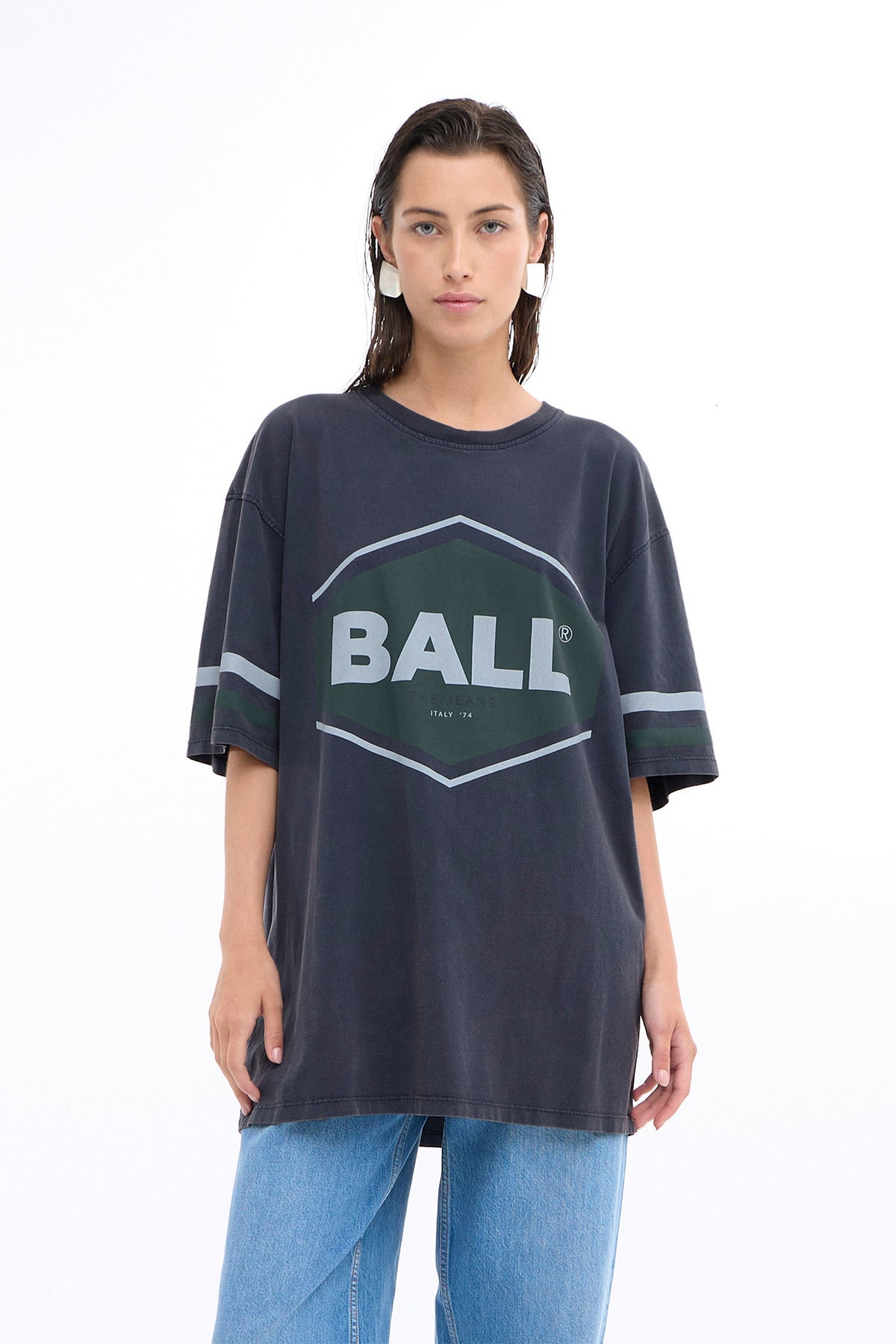 BANOEMI TEE BLACK IRIS - 50405016