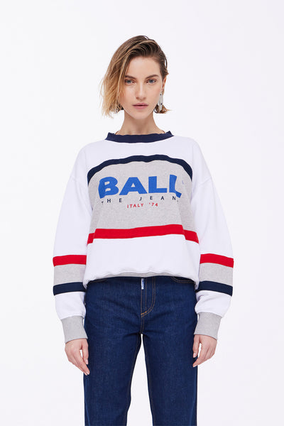 BALUCA SWEAT Medium Grey Melange - 50405044 Thumbnail