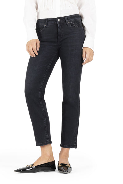Piper shorts Black Washed Denim - 0083 29 9268 Thumbnail