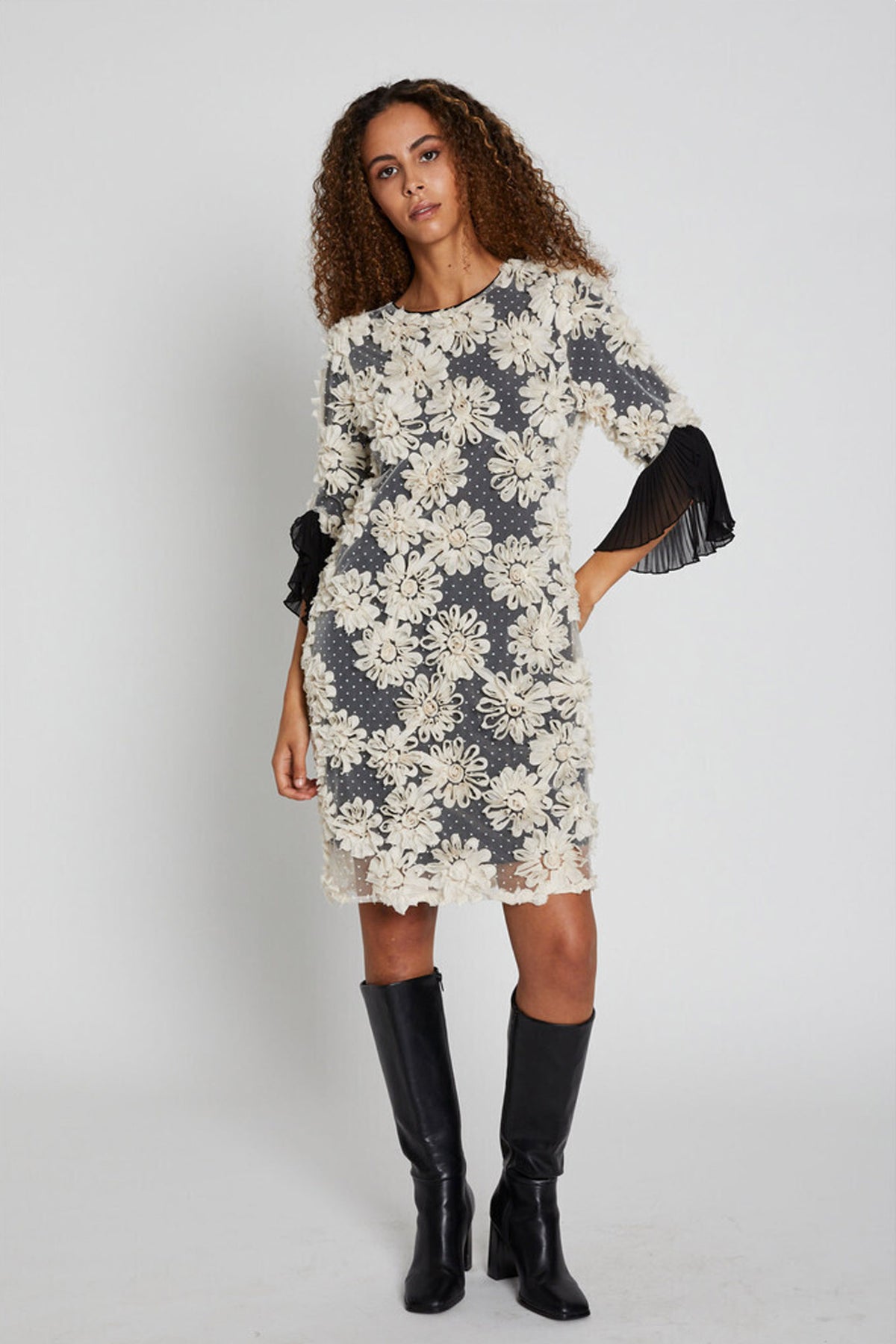 RoseBBAdali klänning CREAM - BBW4054