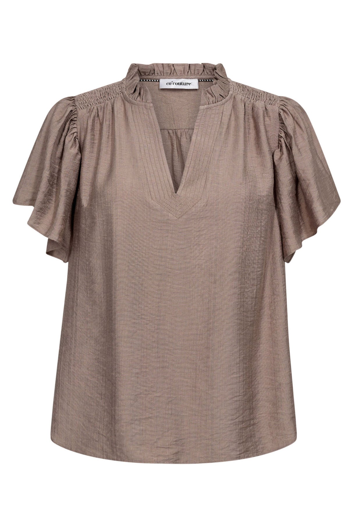 HeraCC SS Frill Top 154-Walnut - 35703