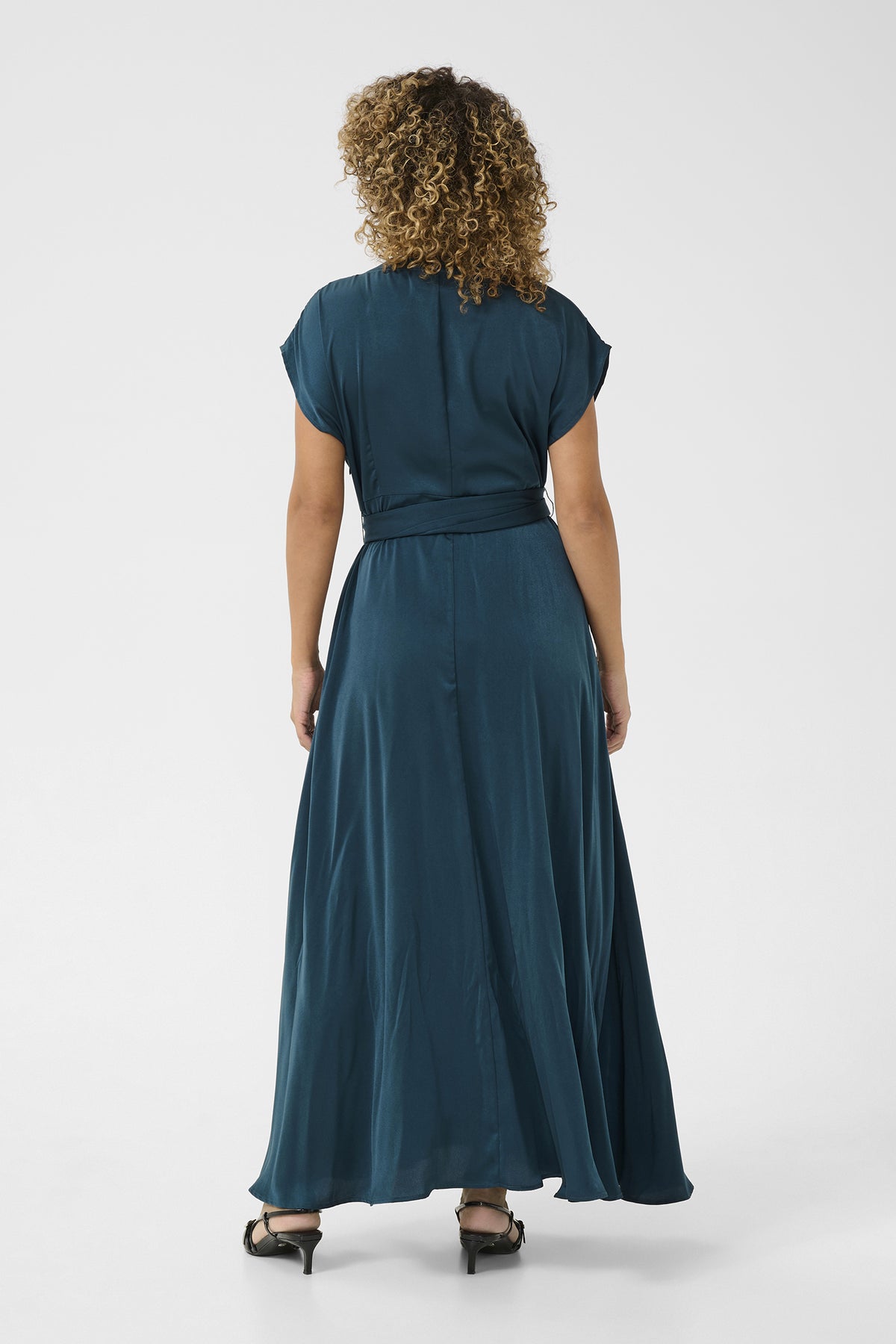 CRNoretta Klänning Petrol Blue - 10613205