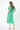 SunriseCC SS Frill Dress 34-Grön - 36422