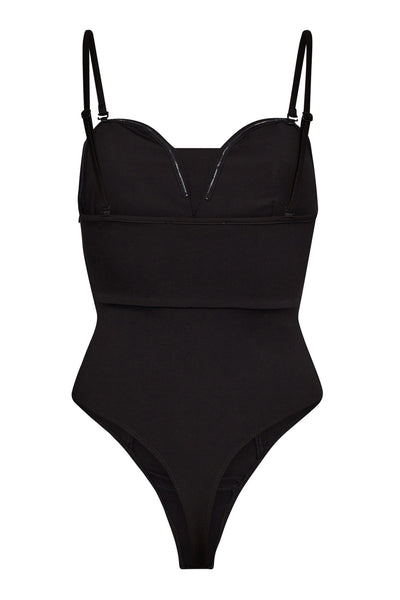 ColtonCC Corsage Body 96-Svart - 35603 Thumbnail